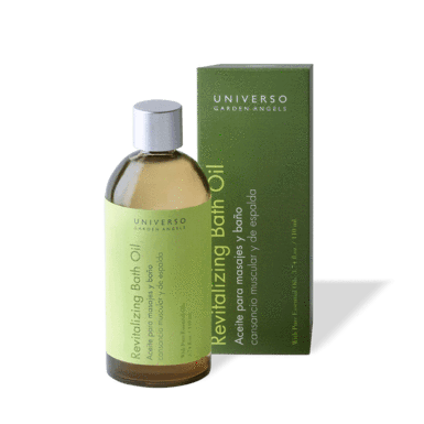 Aceite para Masajes y Baño Revitalizante Universo Garden Angels